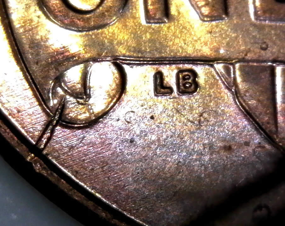 2014-P-Lincoln-Shield-Cent-Struck-Through-Rim-Burr-On-Reverse